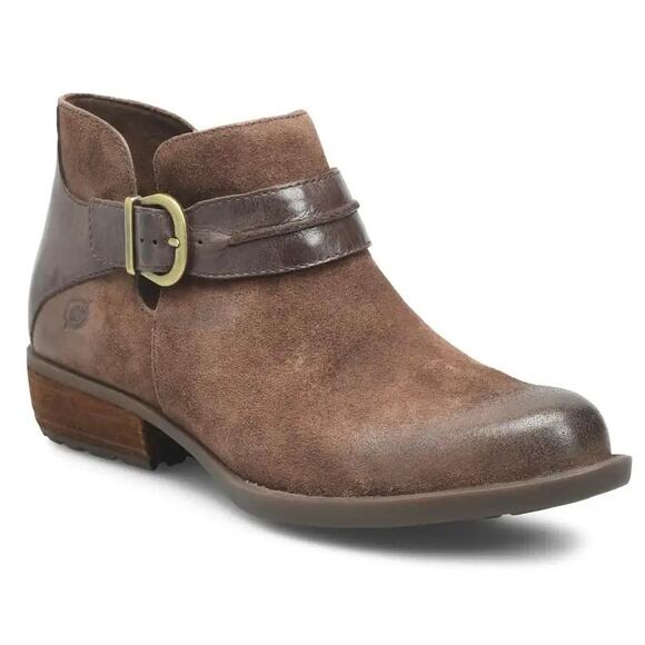 BORN Kati Dark Brown (Castagno) Boots Size 10 New in Box MSRP $140 - Picture 1 of 13